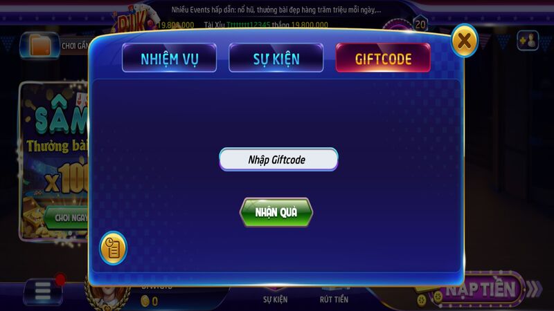 Muốn nhận Giftcode Rikvip thì vào đâu?