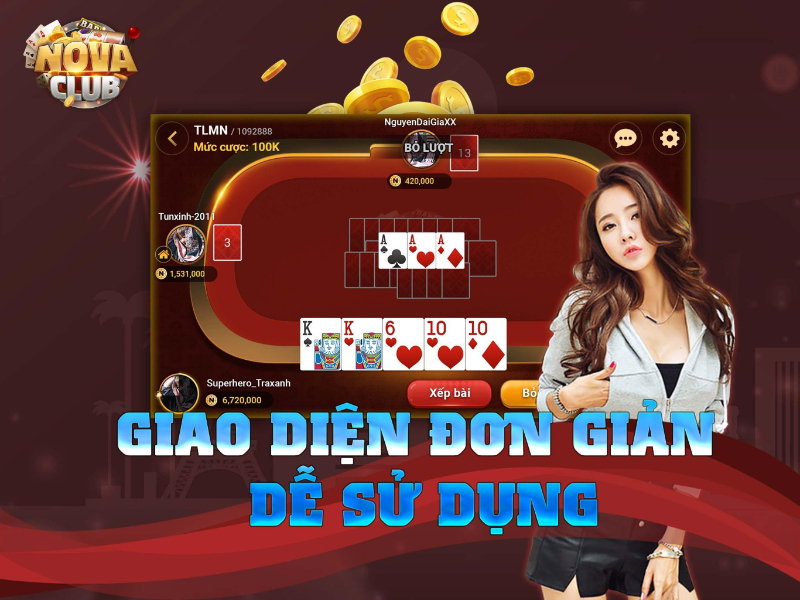 Nova.club có nhiều tính năng hấp dẫn chinh phục được người dùng