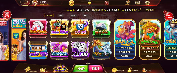 Thế giới game hấp dẫn tại BetHu 