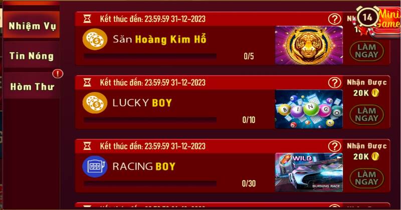 Khuyến mãi tại cổng game Man Club