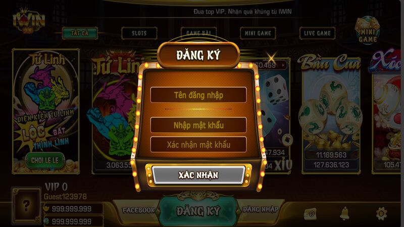 Hướng dẫn đăng ký Iwin Club