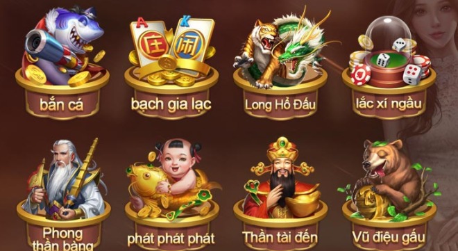 Kho game đồ sộ ở Win888