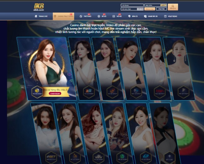 Nhà cái DK8 Casino hoạt động rất hợp pháp