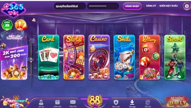 So sánh R365 Win với R79 hệ thống game