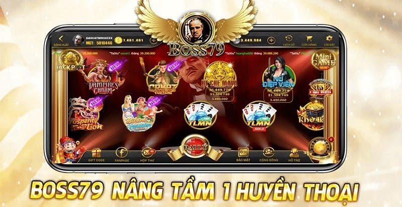 Nhiều thể loại game hấp dẫn trong Boss 79