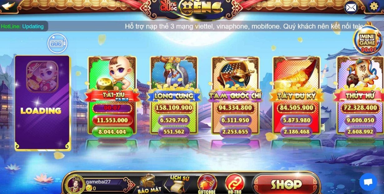 Kho tàng game của Vuong Quoc Xeng 