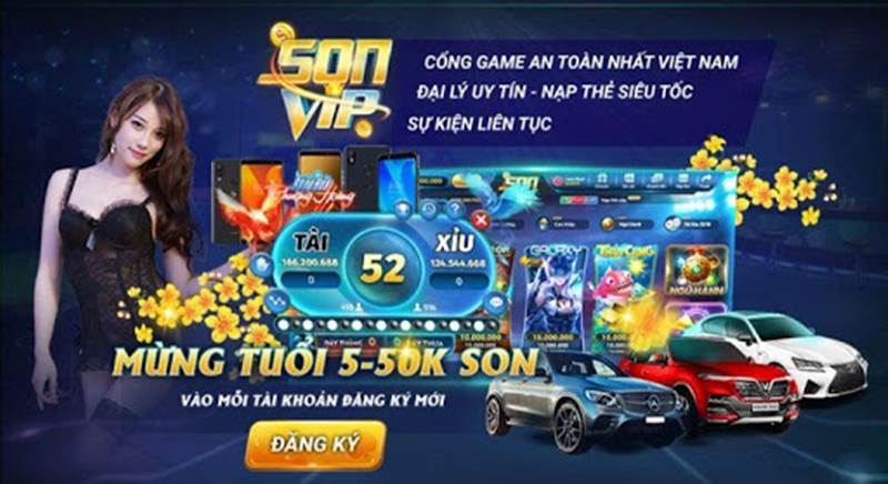 gioi thieu cong game Sonvip