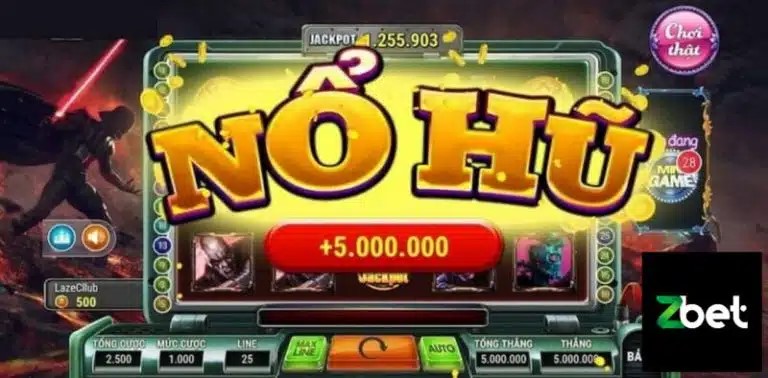 Nổ hũ vip Zbet - Siêu phẩm hot hit năm 2023