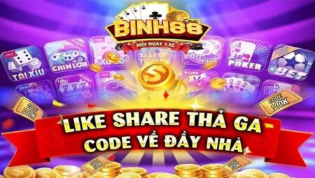 Binh88 Club Giftcode – Săn code liền tay nhận ngay quà khủng