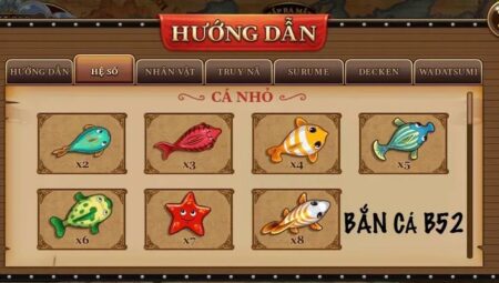 Game bắn cá B52 Game – Trải nghiệm hóa thân hải tặc chân thực